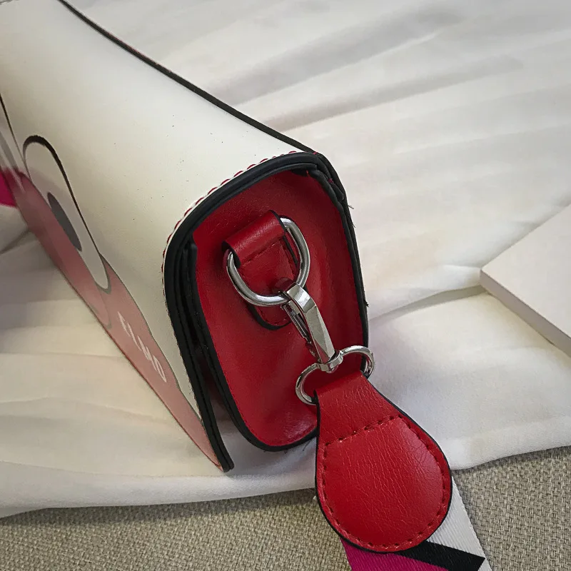 

2019 New Style Spring And Summer Stereo Square Sling Bag Printed Bouncing Ball Cute Cartoon Shoulder Oblique WOMEN'S Bag