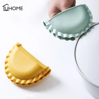 

Kitchen Baking Silicone Heat Insulation Clip Non-slip Gloves Easy Cleaned Household Heatproof Thickened Kitchen Cooking Tools