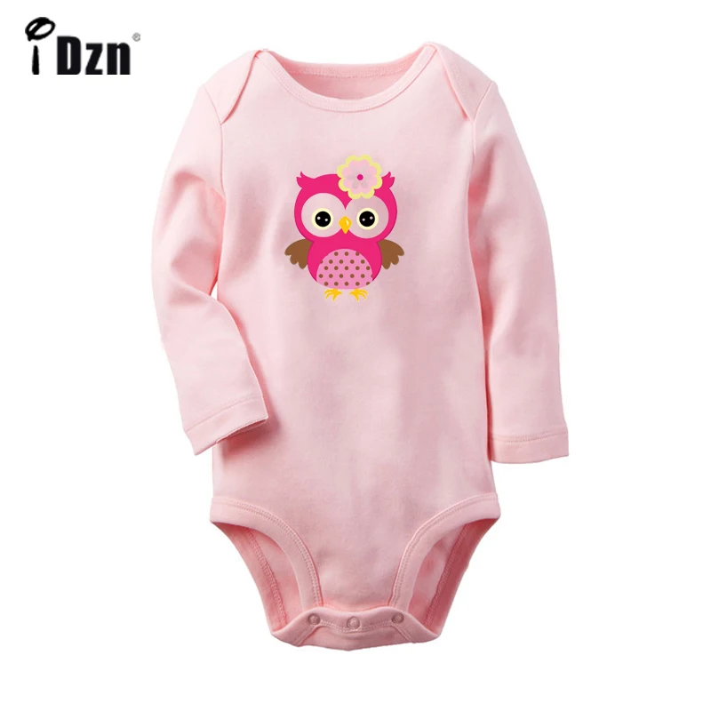 Милый костюм для новорожденных с изображением рыбки клоуна, милой совы, принцессы, Золушки, боди с длинными рукавами для малышей, комбинезон, хлопковая одежда