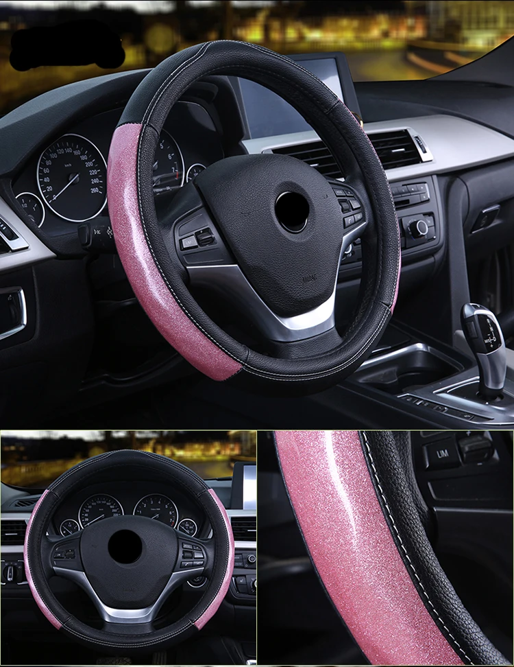 Подходит для Ford Mondeo Fox Forrester Carnival Телец крышка рулевого колеса автомобиля силикагель Bling