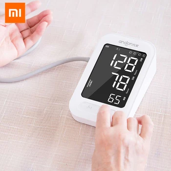 

Xiaomi Mijia Andon Smart Blood Pressure Monitor Arm Heart Beat Rate Pulse Meter Tonometer Sphygmomanometers Pulsometer For Home