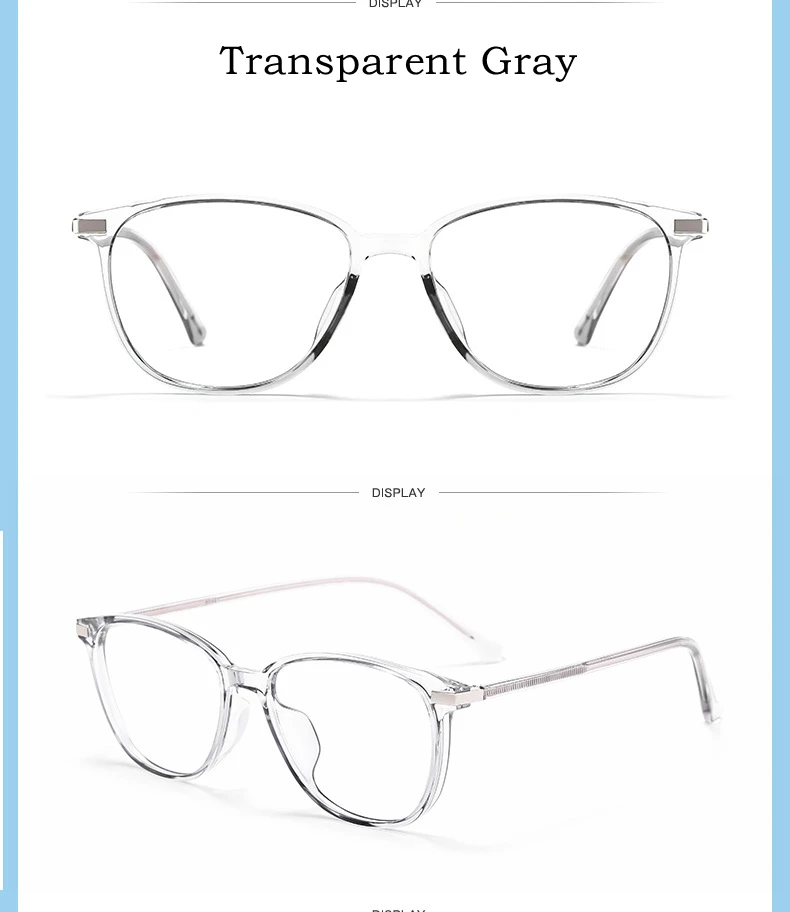 YIMARUILI Neue Trend Retro Optische Gläser Rahmen männer Ultra-Licht Und Bequem Retro Kleine Brillen frauen 3707D – Detail 3