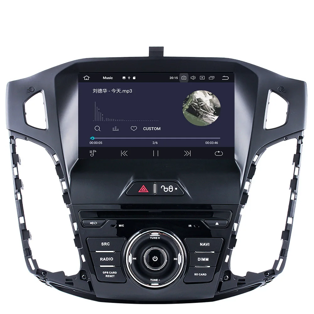 PX6 ips 4+ 64G Android 9,0 автомобильный стерео dvd-плеер gps ГЛОНАСС навигация для Ford Focus 2012- видео мультимедиа радио головное устройство