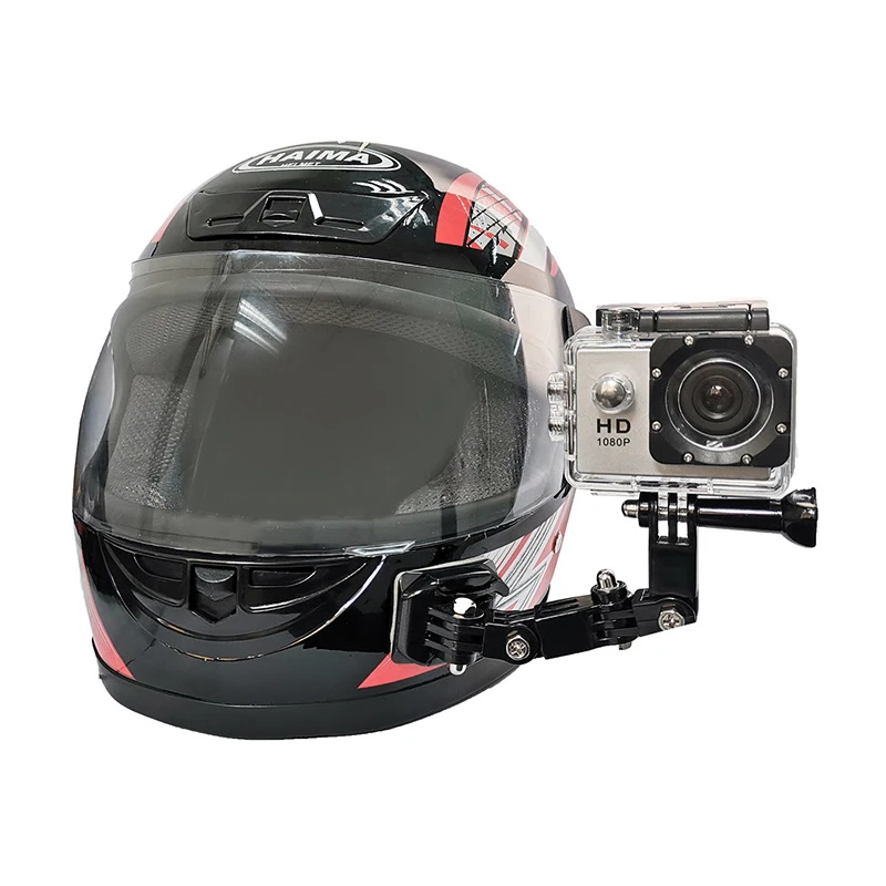 Регулируемое основание Крепление для Gopro Hero 8 7 6 5 Xiaomi Yi 4k Sjcam Sj4000 Sj7 экшн-камера штатив шлем ремень крепление аксессуар