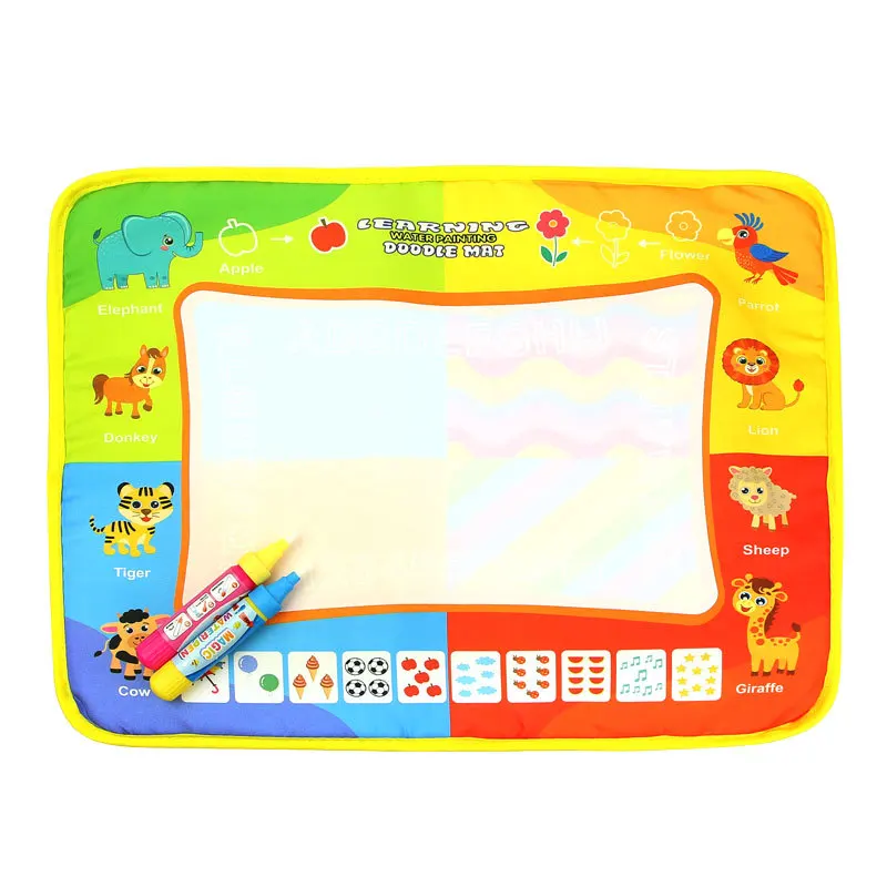 

Water Magic Rainbow Water Canvas Baby Doodle Mat Children shui hua tan Painting Toy Educational Early Childhood Toy
