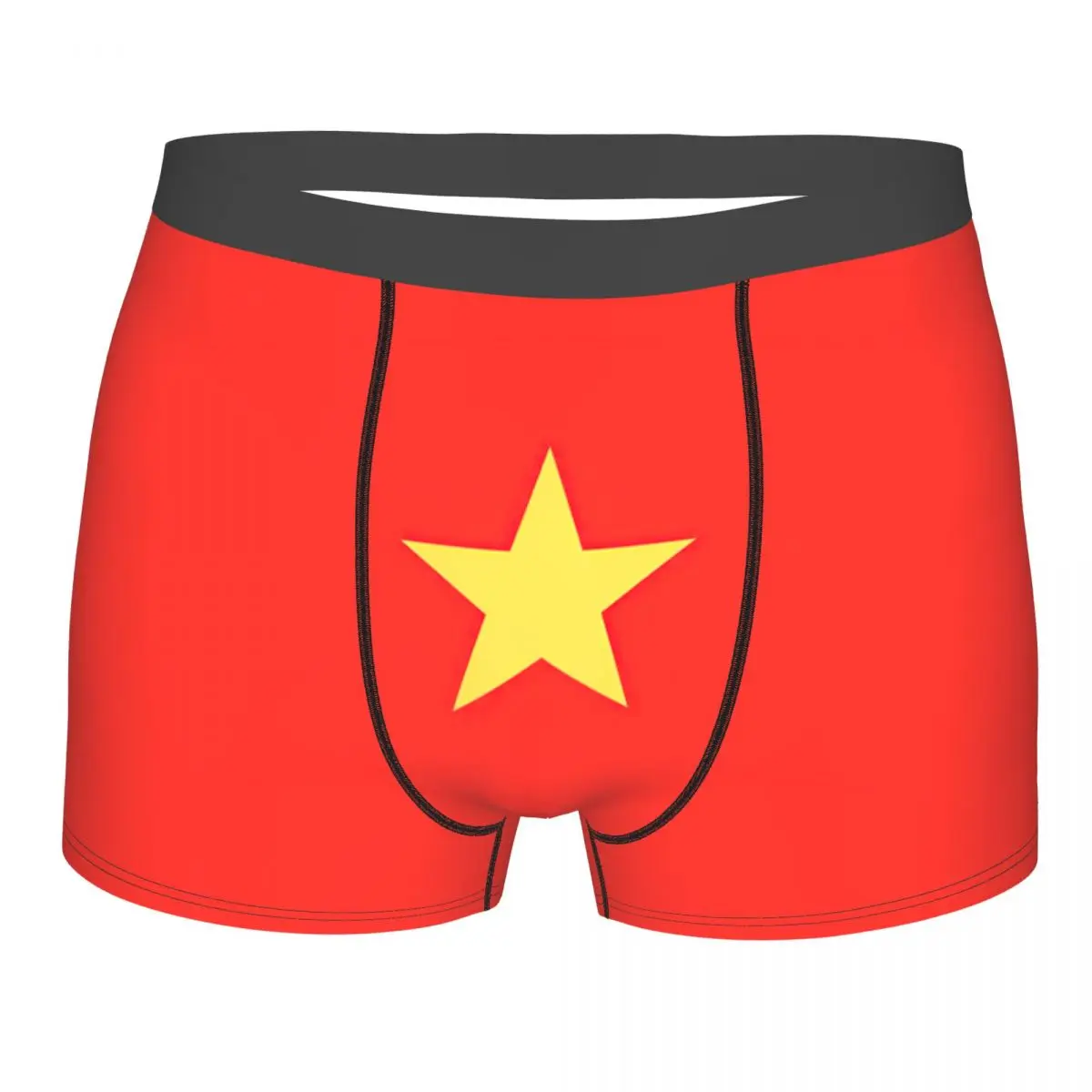 Flag Of Vietnam Underpants Breathbale Panties Male Underwear Print Shorts Boxer Briefs