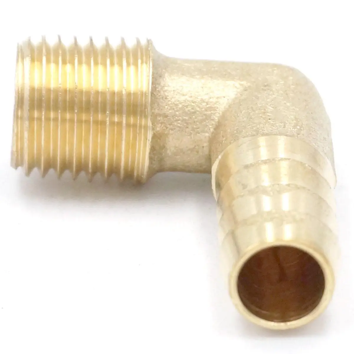 1/8" 1/4" 3/8" NPT Male x Hose Barb Tail Brass Fuel Fitting Connector Adapter 