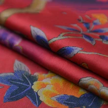 40 мм плотный атлас Xiangyun пряжа шелк фиброин креп сатин Шелковый женский халат платье высокого качества модная дизайнерская ткань