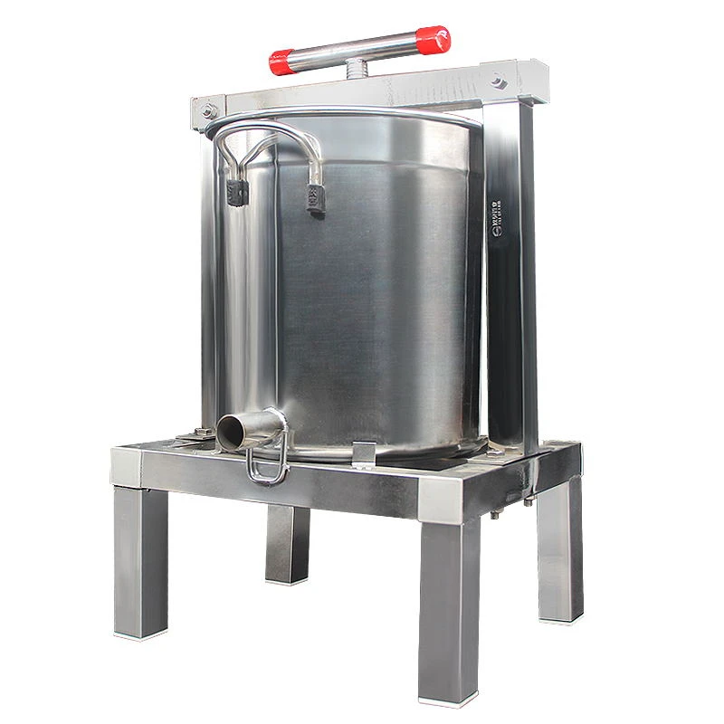 Stainless Steel Honey Presser Fully Enclosed Juicer Household Beehive Honey Sugar Press Machine