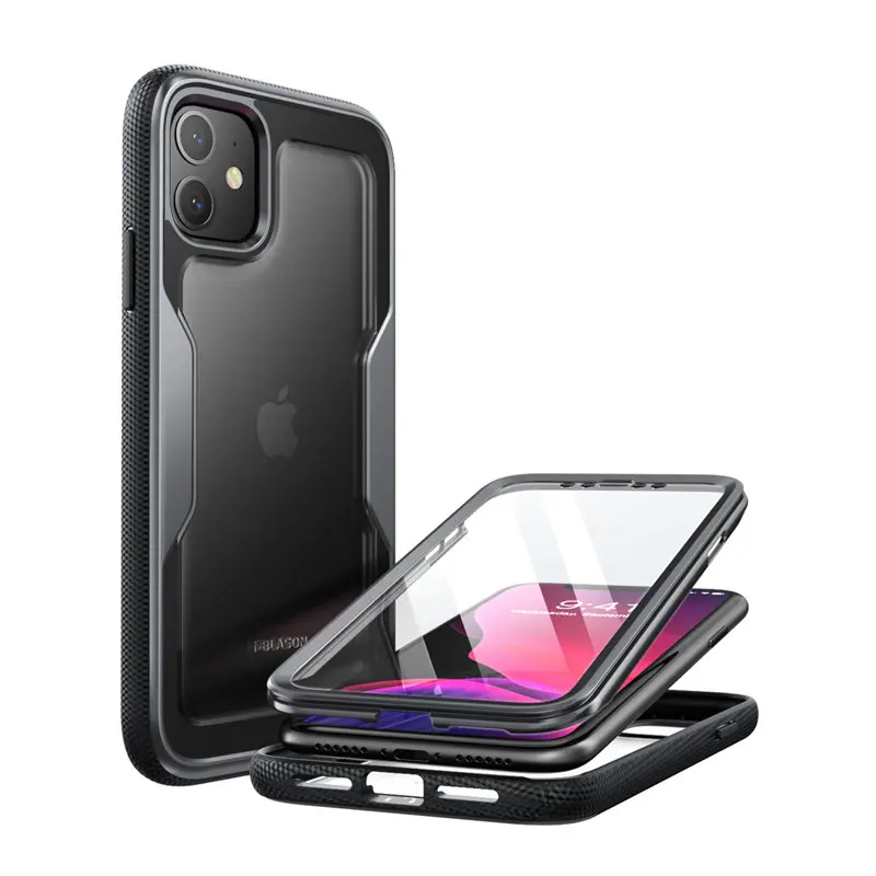 I-BLASON для iPhone 11 6,1 чехол( выпуск) Magma полный корпус бампер сверхмощный защитный чехол со встроенной защитной пленкой