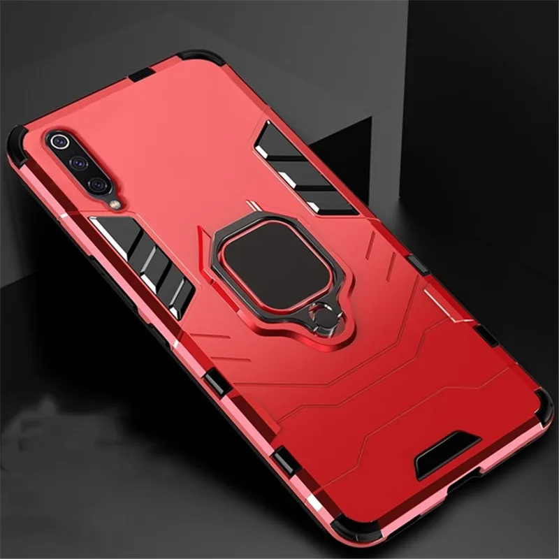 4 in 1 Case For Samsung Galaxy A40 A30 A20 Case Armor Cover  Ring Holder Phone Case For Samsung A 40 30 20 A12 A52 A72 A53 A33 phone pouch for running Cases & Covers