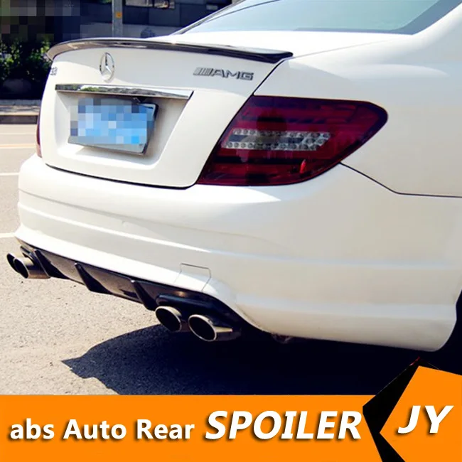 Спойлер для Mercedes Benz W204 спойлер из углеродного волокна 2008 2014 C class C180 C200L C63|Спойлеры