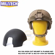 ISO сертифицированный MILITECH NIJ III+ Быстрый CB 2 в 1 OCC Dial Liner High XP Cut пуленепробиваемый арамидный баллистический шлем NIJ 0101,07 RF1