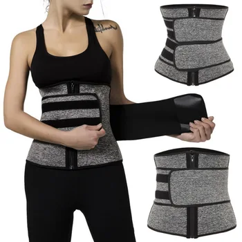 

Waist Trainer Corset Sweat Belt For Women Weight Loss Compression Trimmer Workout Fitness. n