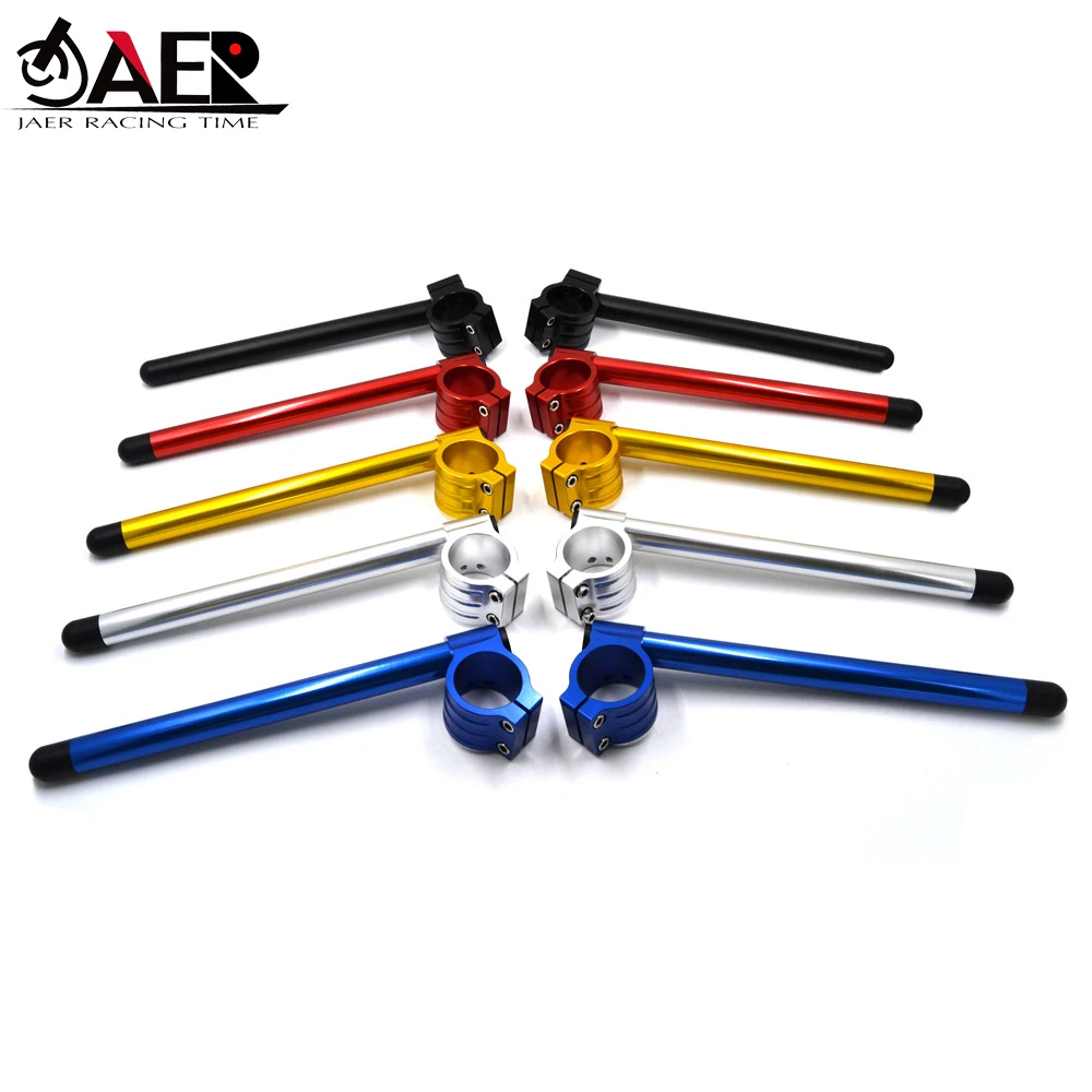 

JAER Motorcycle Handlebar for Yamaha YZF R3 R25 MT03 MT25 Adjustable CNC 41 mm Clip On Ons Fork Handlebars Handle Bar