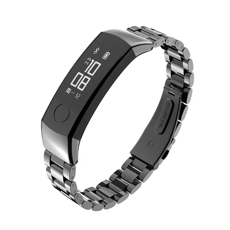 Watch strap Honor band 3 Metal Bracelet for Huawei honor 3 band Watch Band Wristband Stainless Steel Bracelet for huawei 3 band