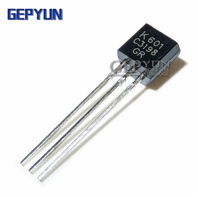 100 unidades, 2SC3198 C3198 TO 92 TO92 2SC3198 GR, Transistor, triodo ...