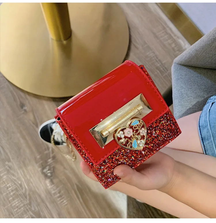 France Non-mainstream Children's Bags New Style Summer Autumn Popular Mini Chain Square Sling Bag Versatile INS Shoulder Ba