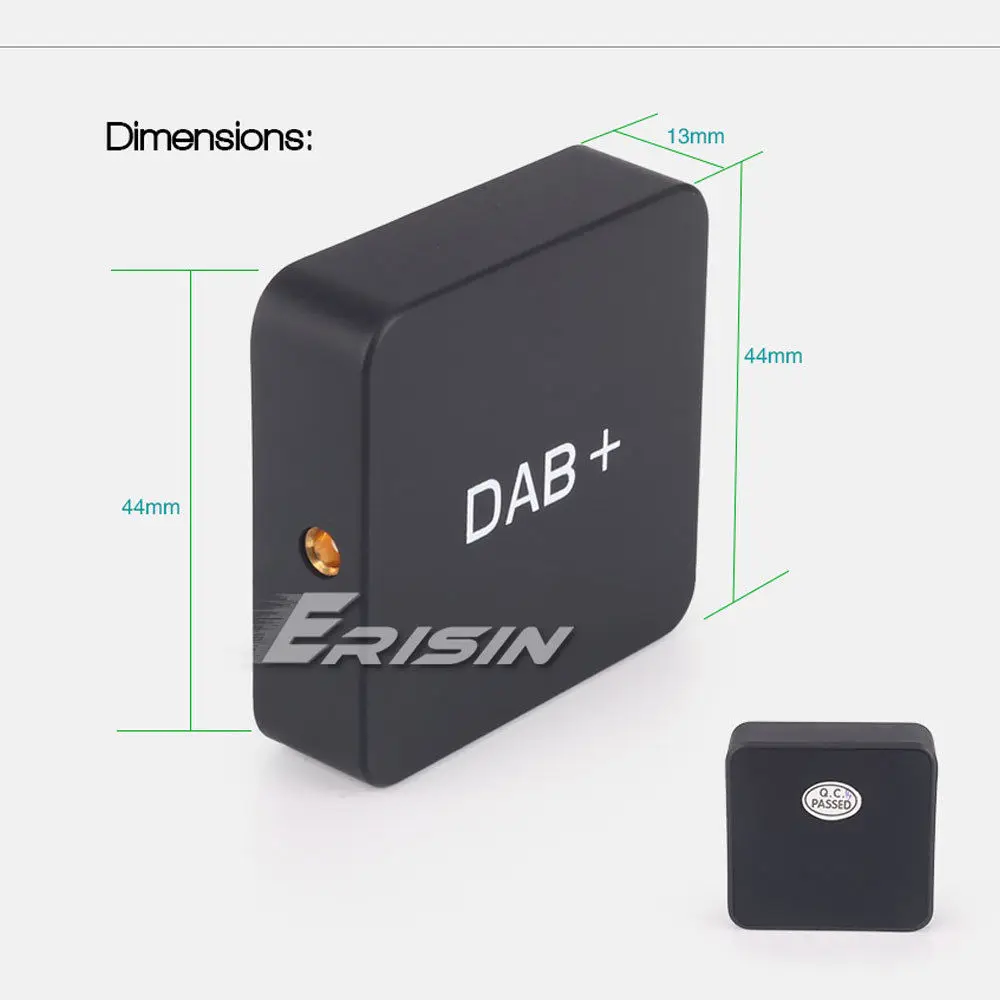 Цифровой радиотюнер Erisin ES354 DAB + Box усиленный антенный приемник для автомагнитолы