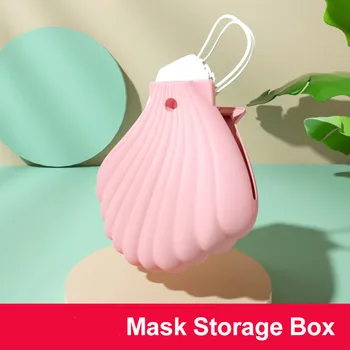 

Portable Mask Case Disposable Face Masks Container Disposable Mask Storage Box Storage Organizer