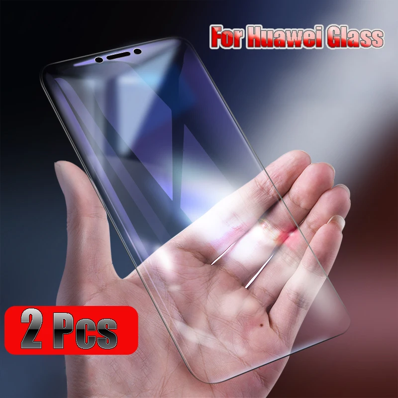 2 шт. закаленное стекло для Huawei P20 P30 P8 P9 P10 Lite 2016 2017 Защита экрана Plus Pro ультратонкая
