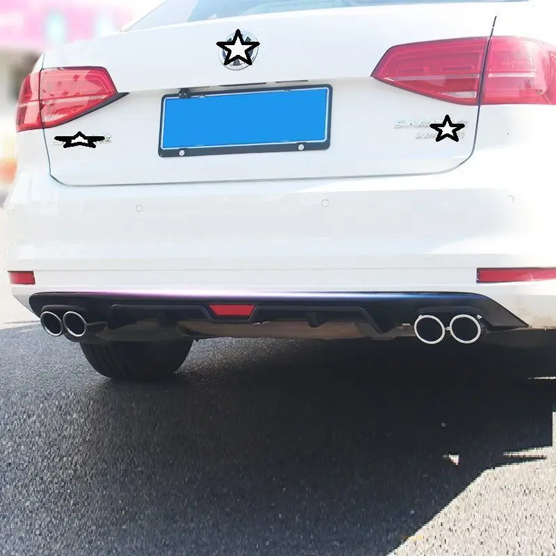 Rear Diffuser tuning Car Lip Automobiles Exterior Styling Mouldings Front Bumpers protector 15 16 17 18 FOR Volkswagen Jetta