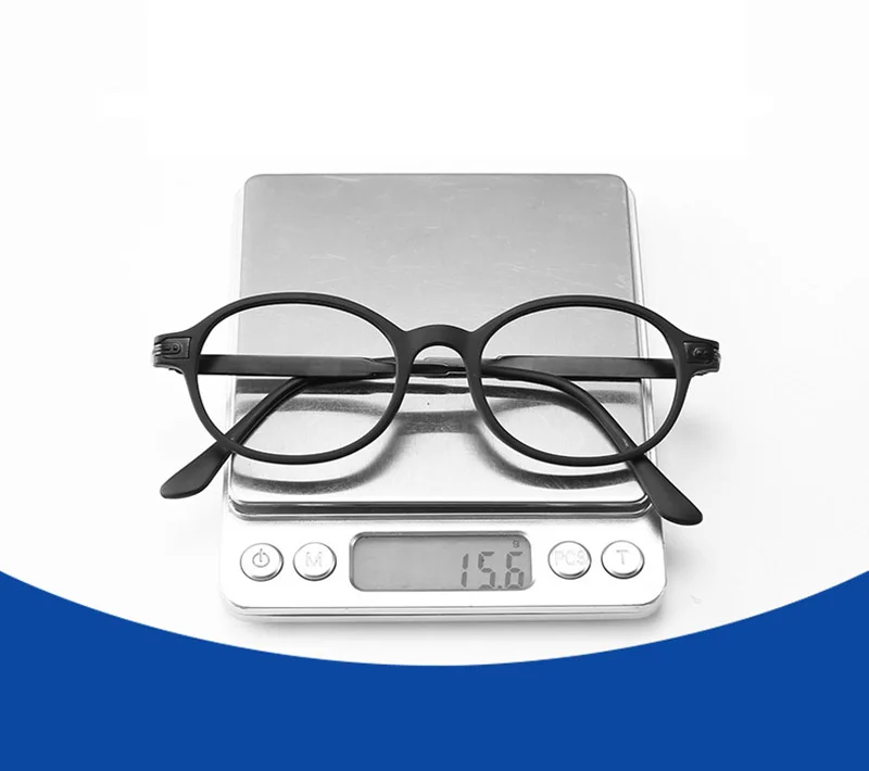 Ahora Anti Blue Light Reading Small Frame Round Presbyopia Glasses Eyewear For Men Women Hyperopia Eyeglasses With Diopters