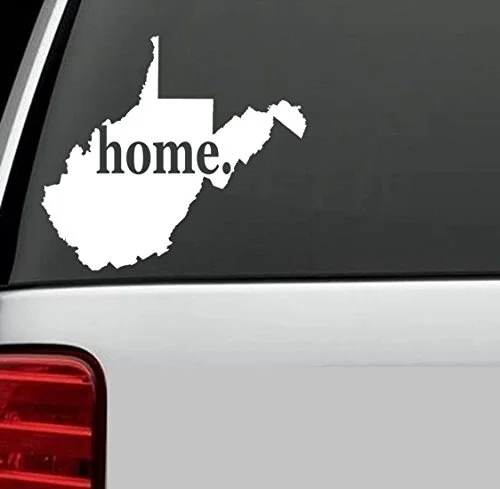 Компьютерная WEST VIRGINIA HOME STATE Наклейка для компьютера грузовик SUV Van ATV поверхность окна стены ноутбука GATOR ART