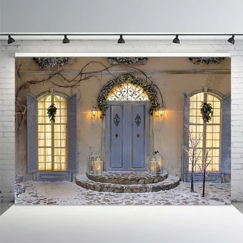 

Christmas Photography Backdrops Winter Snow Baby Newborn Photo Booth Backgrounds for Photocall Studio Photographic Vinyl Fabric