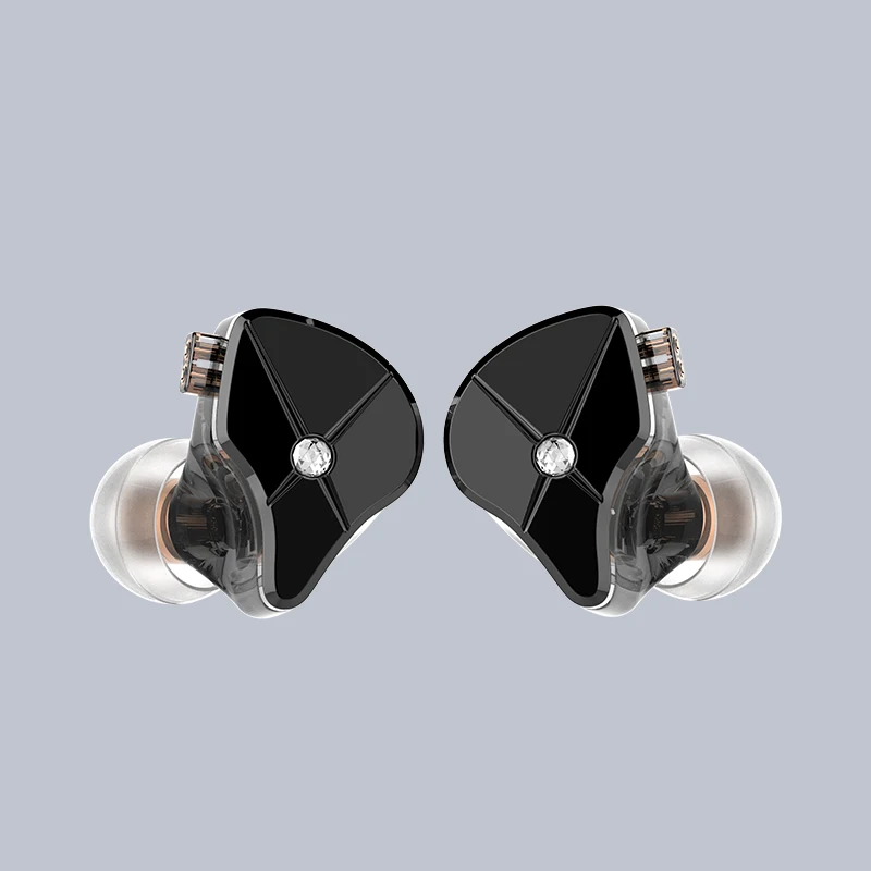 TFZ/queen LTD, высококачественные наушники-вкладыши Hi-Fi, динамические наушники Hi-Fi бас гарнитура вкладыши с 2Pin кабелями, 24Ω 107dB - Цвет: 004Black Transparent