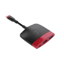 3в1 тип-c конвертер тип-c в HD+ USB+ PD 60HZ адаптер 4K HD Plug& Play usb-хаб для Macbook