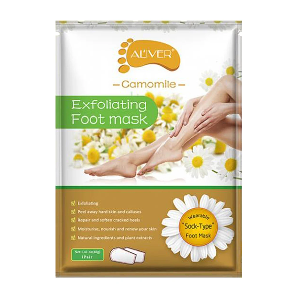 Men Women Foot Peeling Mask Socks Exfoliating Remover Feet Care Foot Peel Mask