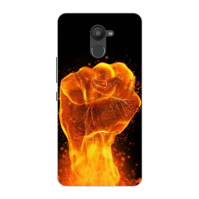 A081 Чехол для телефона Vodafone Smart V8 VDF710 5," картина для Vodafone V8 разноцветный для Vodafone V 8 Wolf Rose Phone Shell резиновый чехол - Цвет: A081