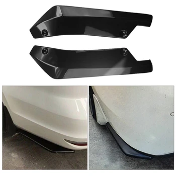 

1 Pair Universal Car Rear Bumper Spoiler Canard Anti-Crash Protector