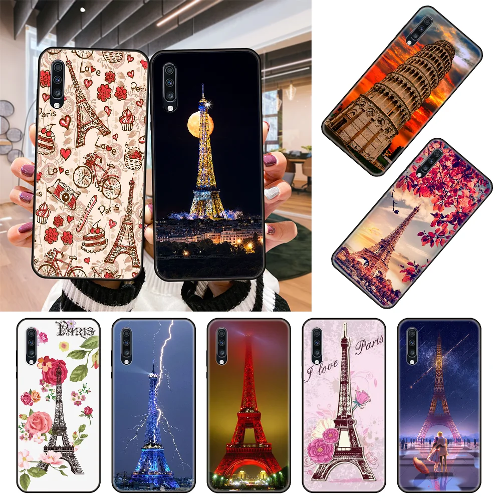Чехол для телефона Samsung Galaxy A71 A51 A70 A50 A40 A30 A10 A20 E S черный чехол мягкий романтичный