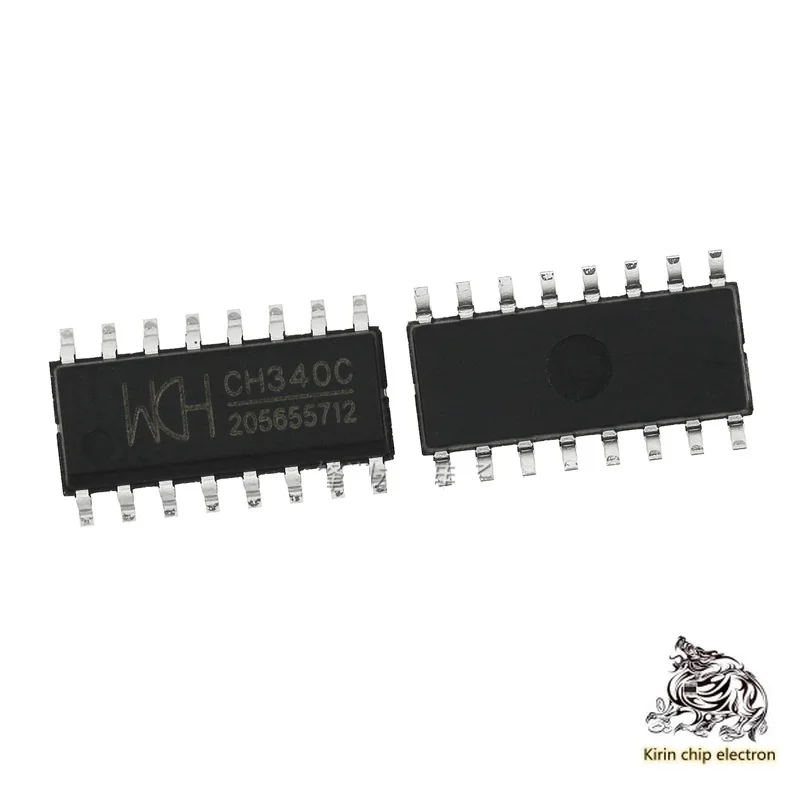 5pcs / lot chip ch340c ch340 sop-16 embedded crystal USB serial port | Электронные компоненты и принадлежности