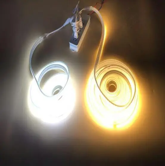 5730 Светодиодная лента 110 в 120 180 светодиодов/м водонепроницаемая светодиодная SMD
