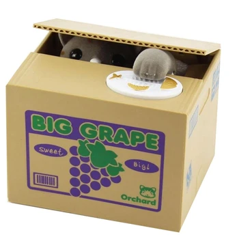 

ELEG-Stealing Steal Coins Cat Gift Coins Money Bank