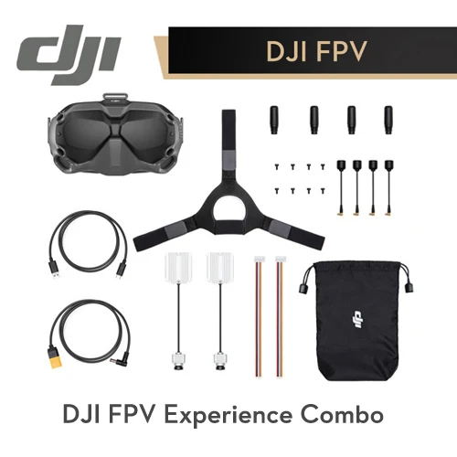 DJI FPV Fly больше комбо DJI Experience Combo DJI цифровая FPV система включает DJI FPV очки DJI Air untes FPV пульт дистанционного управления - Цвет: FPV Experience Combo