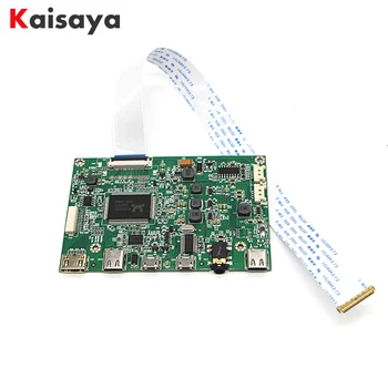 

Edp driver board portable LCD display HD mini HDMI type-C driver board 5V power supply with 3.5mm Headphone jack G1009