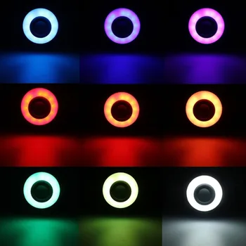 

12W E27 Bluetooth 3.0 Mini Audio Speaker RGB Color White Bulb Music Lamp