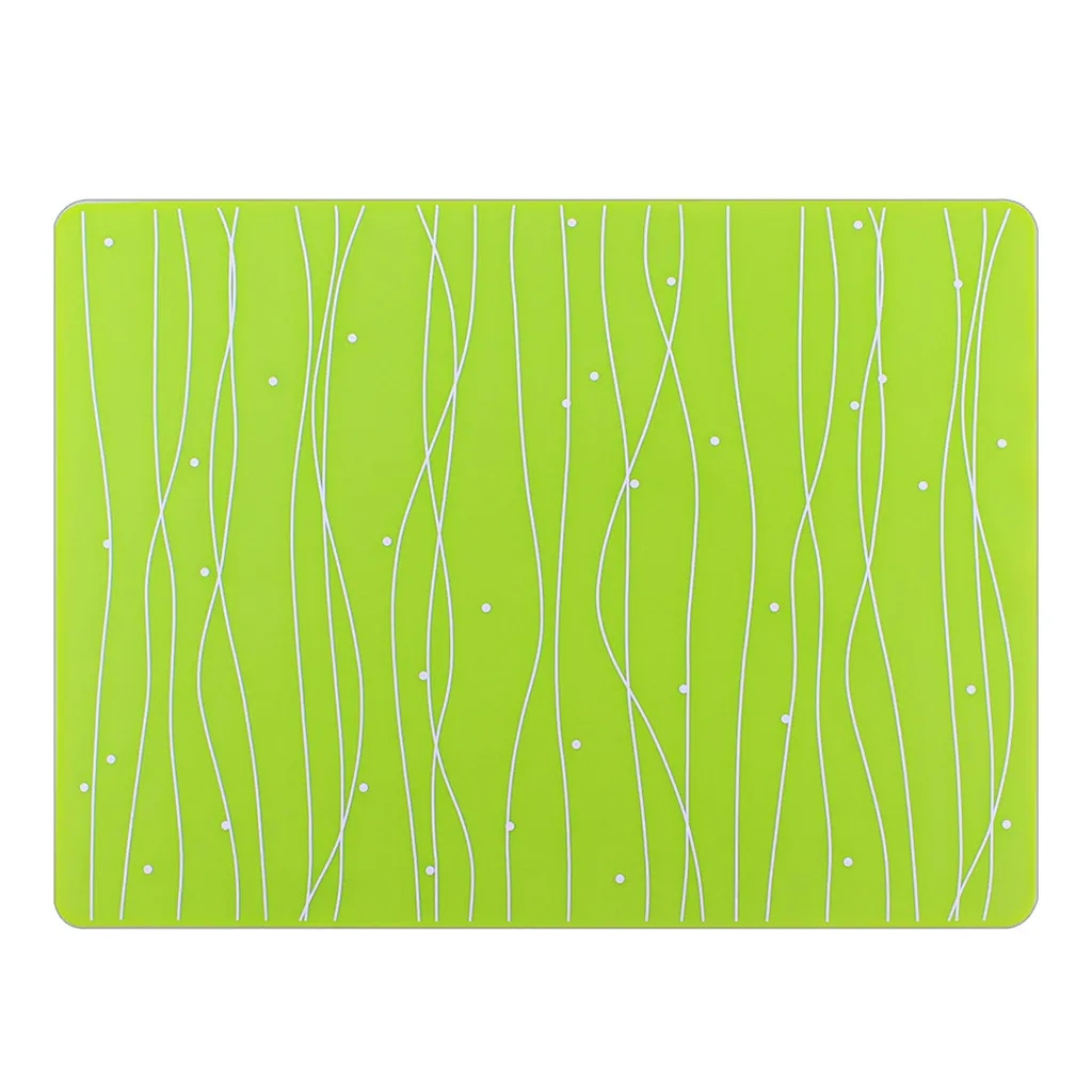 Silicone Placemat Insulation Table Mat Pot Mat Square Cartoon Baby Placemat Dining Table Mat Kitchen Accessories Insulated Mat