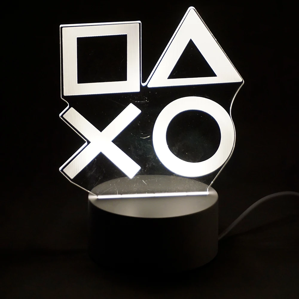 Gaming Room Decor Fancy Lighting Luces Habitacion Game Over Setup Chambre Decoration Luz LED Lamp RGB Gamer Night Light Gift