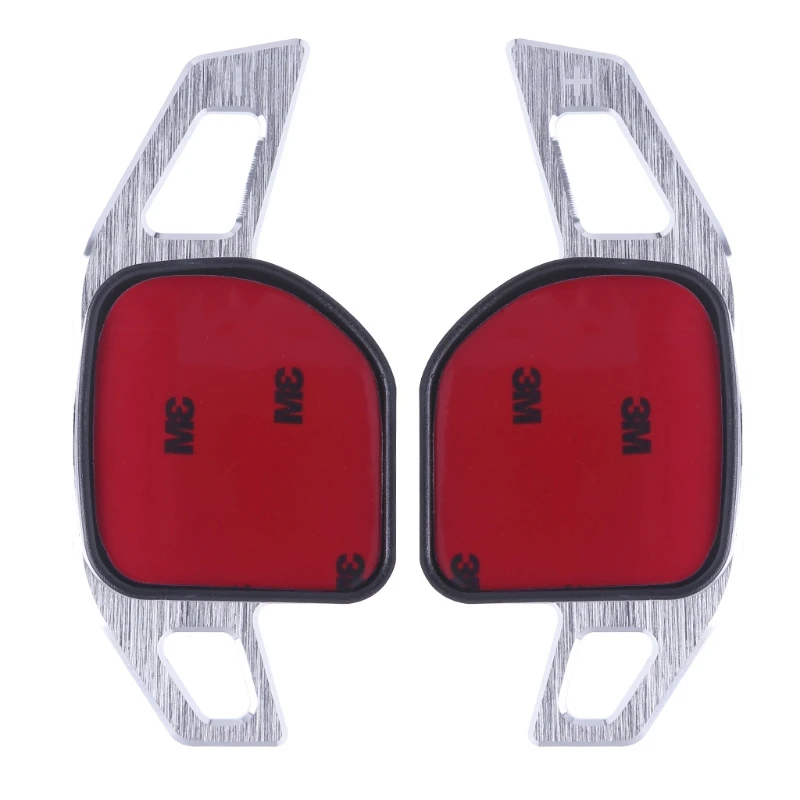 Car Steering Wheel DSG Paddle Extension Shifters Shift Sticker Decoration For AUDI A3 S3 A4 S4 B8 A5 S5 A6 S6 A8 R8 Q5 Q7 RS6 A1