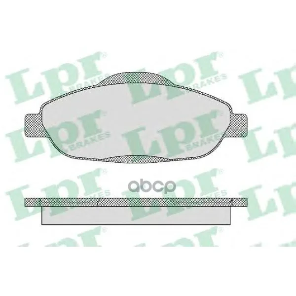 Колодки Тормозные Peugeot 308 07-/3008 09- Передние Lpr 05p1471 Lpr арт. 05P1471