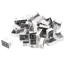 0,56 дюймов красный светодиодный общий анод светодиодный дисплей 1 бит 12,6 мм* 19 мм* 8 мм, для выведения токсинов, 40 шт