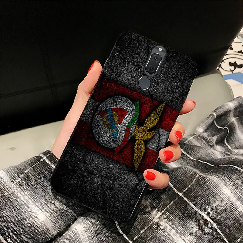 Чехол для телефона для Benfica FC чехол huawei P8 чехол P9 P10 P20 P30 Pro черный мягкий ТПУ DIY чехол для Honor 8 9 Honor 20 V10 Y5 Y6 Y9 Y7