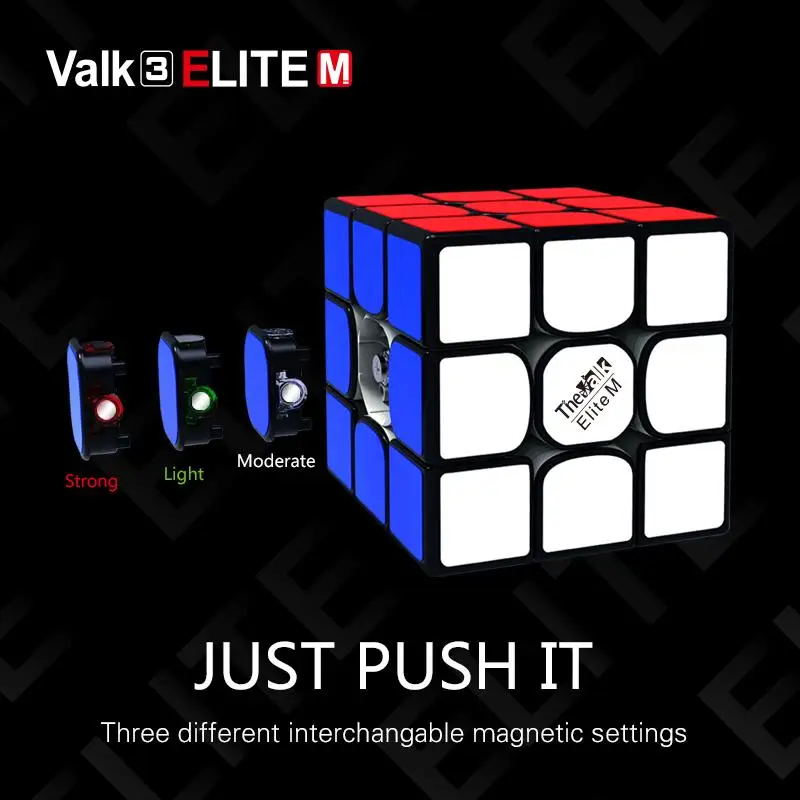 Qiyi Valk3 Elite M 3x3x3 cube Valk3 EliteM 3x3x3 Магнитный магический куб Valk3 M Elite 3x3 Магнитный скоростной куб Valk 3 Elite 3x3 cubo