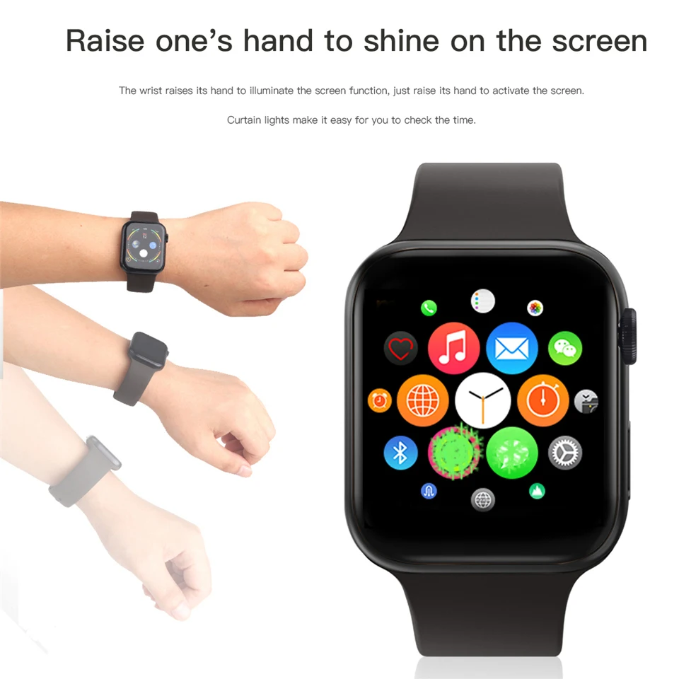 IWO 11 умные часы Bluetooth 1:1 Series 4 gps Inteligente Pulseira SmartWatch Android для обновления IOS IWO 10 9 8 7 6 5