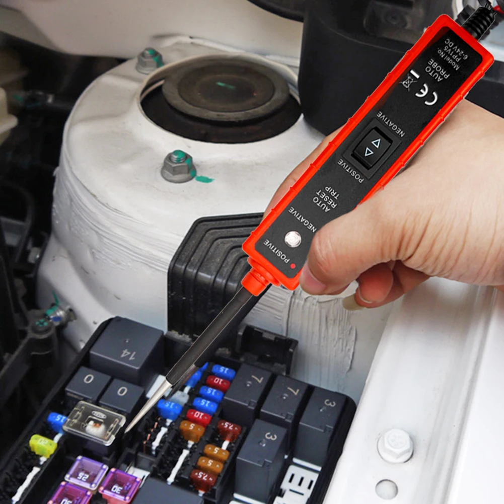Professional Power Probe Circuit Tester Car Monitor Pen Electrical Current Voltage Device Automobiles Accessories